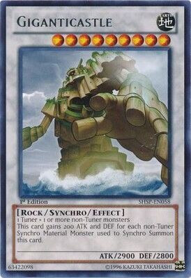 Giganticastle - SHSP-EN058 - Rare 1st Edition Shadow Specters 1st Edition Singles