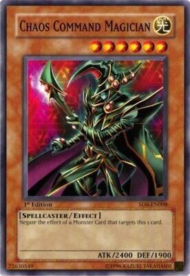 Chaos Command Magician - SD6-EN008 - Common 1st Edition Structure Deck: Spellcaster&#39;s Judgment [SD6] 1st Edition Singles