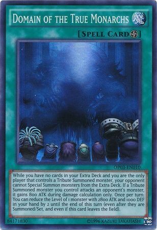 Domain of the True Monarchs - OP03-EN010 - Super Rare OTS Tournament Pack 3 (OP03)