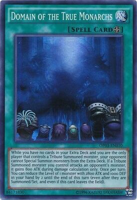 Domain of the True Monarchs - OP03-EN010 - Super Rare OTS Tournament Pack 3 (OP03)