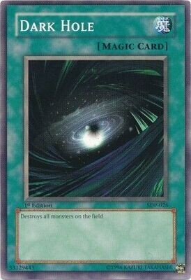 Dark Hole - SDP-026 - Common 1st Edition Starter Deck: Pegasus [SDP] 1st Edition Singles