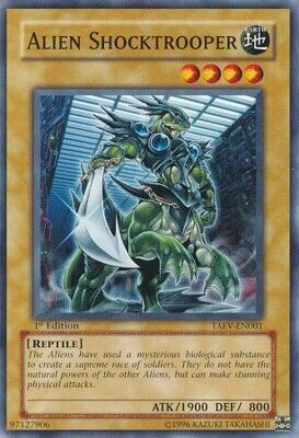 Alien Shocktrooper - TAEV-EN001 - Common 1st Edition Tactical Evolution [TAEV] 1st Edition Singles