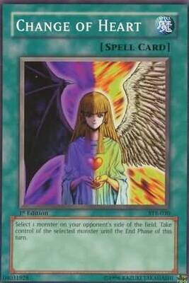 Change of Heart - SYE-030 - Common 1st Edition
Starter Deck: Yugi Evolution [SYE] 1st Edition Singles