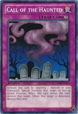 Call of the Haunted - SDBE-EN037 - Common 1st Edition Saga of Blue-Eyes White Dragon 1st Edition Singles