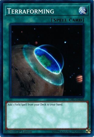 Terraforming - SDPL-EN030 - Common 1st Edition Structure Deck: Powercode Link 1st Edition Singles