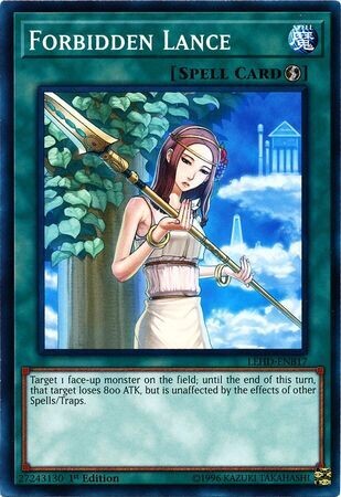 Forbidden Lance - LEHD-ENB17 - Common 1st Edition Legendary Hero Decks 1st Edition Singles