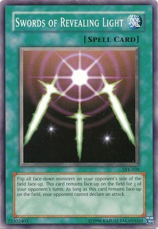 Swords of Revealing Light - SYE-039 - Common Unlimited
Starter Deck: Yugi Evolution [SYE] Unlimited Singles