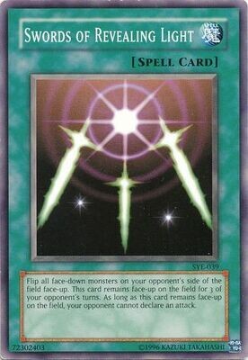 Swords of Revealing Light - SYE-039 - Common Unlimited
Starter Deck: Yugi Evolution [SYE] Unlimited Singles