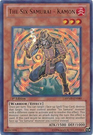The Six Samurai - Kamon - RYMP-EN089 - Ultra Rare 1st Edition
Ra Yellow Mega Pack 1st Edition Singles