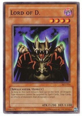 Lord of D. - SKE-016 - Common Unlimited Starter Deck: Kaiba Evolution [SKE] Unlimited Singles