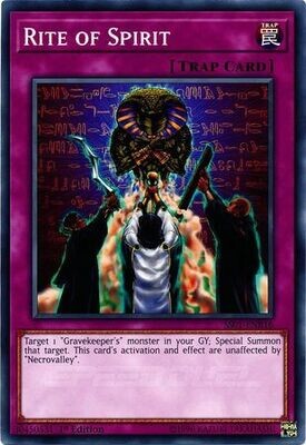 Rite of Spirit - SS01-ENB16 - Common 1st Edition Speed Duel Starter Decks: Destiny Masters Singles