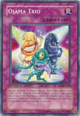 Ojama Trio - DP2-EN027 - Common 1st Edition
Duelist Pack: Chazz Princeton 1st Edition Singles