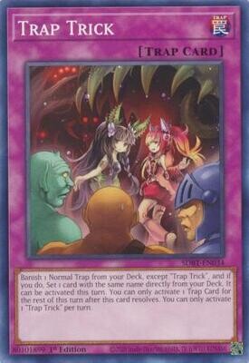 Trap Trick - SDBT-EN034 - Common 1st Edition Beware of Traptrix 1st Edition Singles