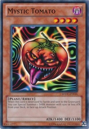 Mystic Tomato - SDDC-EN016 - Common Unlimited Structure Deck: Dragons Collide Unlimited Singles