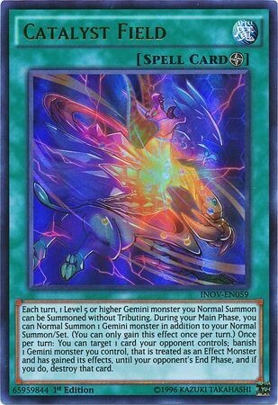 Catalyst Field - INOV-EN059 - Ultra Rare 1st Edition
Invasion Vengeance 1st Edition Singles