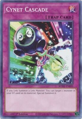Cynet Cascade - BODE-EN099 - Common 1st Edition Burst of Destiny 1st Edition Singles