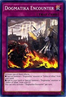 Dogmatika Encounter - ROTD-EN071 - Common 1st Edition Rise of the Duelist [ROTD] 1st Edition Singles (espanol)