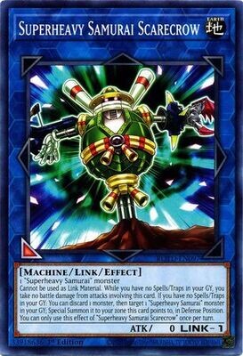 Superheavy Samurai Scarecrow - ROTD-EN097 - Common 1st Edition Rise of the Duelist [ROTD] 1st Edition Singles