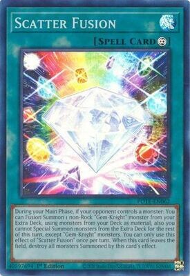 Scatter Fusion - POTE-EN062 - Super Rare 1st Edition Power of the Elements 1st Edition Singles (espanol)