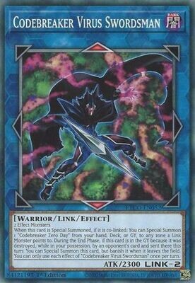 Codebreaker Virus Swordsman - ETCO-EN052 - Common 1st Edition Eternity Code 1st Edition Singles