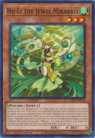 Hu-Li the Jewel Mikanko - CYAC-EN019 - Common 1st Edition Cyberstorm Access 1st Edition Singles