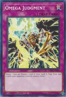 Omega Judgment - DIFO-EN084 - Common 1st Edition Dimension Force 1st Edition Singles