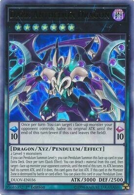 Dark Anthelion Dragon - DUOV-EN036 - Ultra Rare 1st Edition
Duel Overload 1st Edition Singles