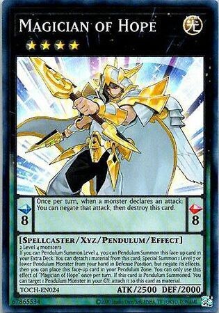 Magician of Hope - TOCH-EN024 - Super Rare Unlimited Toon Chaos Unlimited Singles