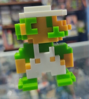 Luigi 8 Bit World of Nintendo Jakks 2015