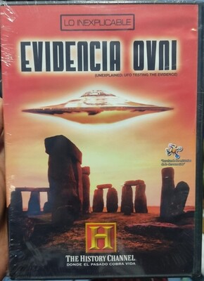 Evidencia Ovni DVD Original Nuevo Sellado History Channel