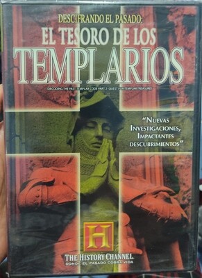 El Tesoro de Los Templarios DVD Original Nuevo Sellado History Channel