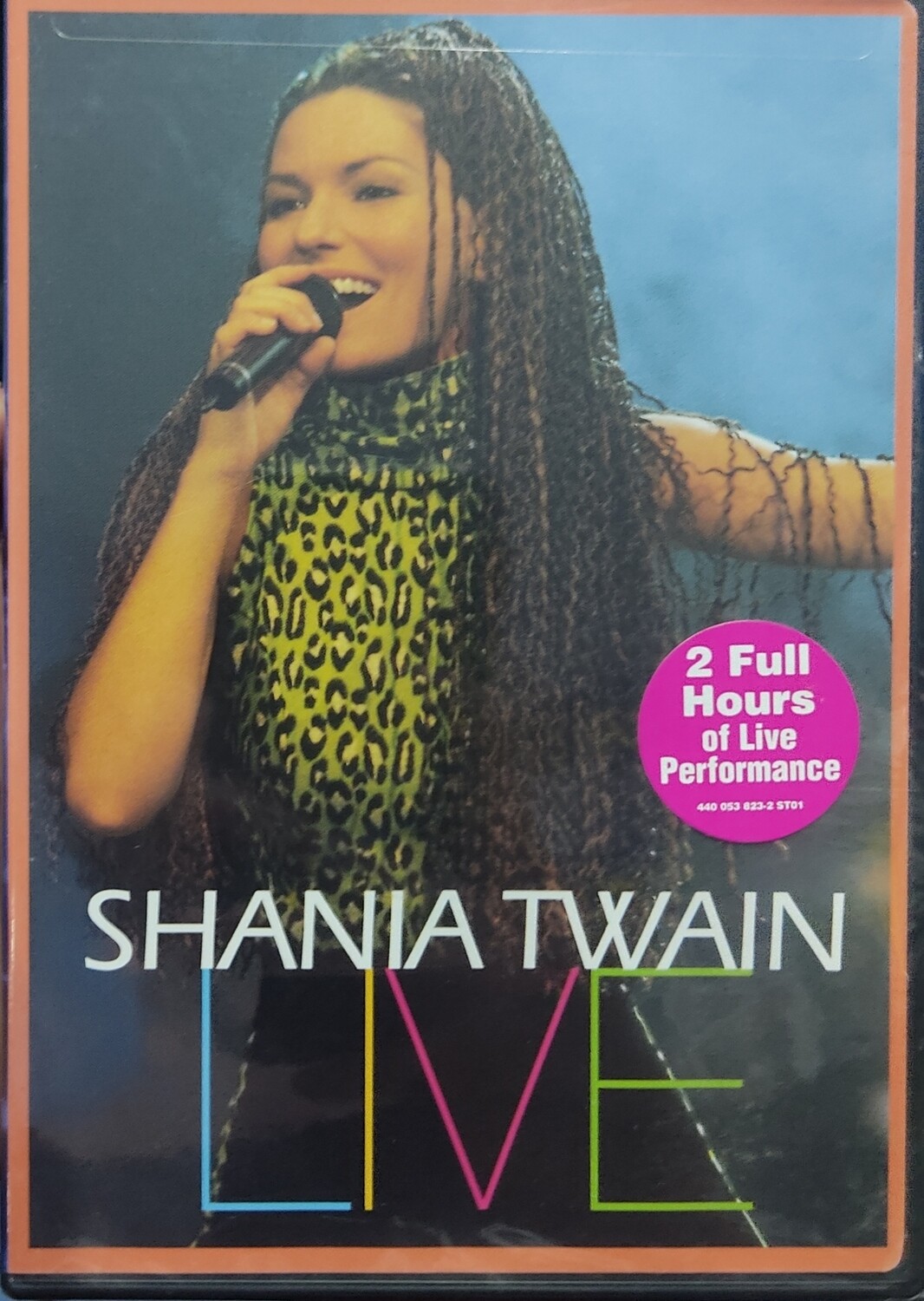 Shania Twain Live DVD Original Nuevo Sellado