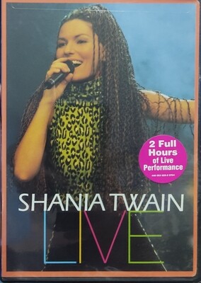 Shania Twain Live DVD Original Nuevo Sellado