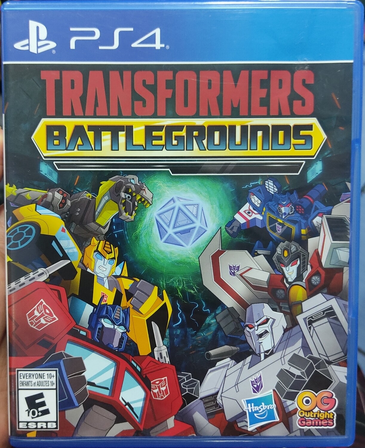 SJ Transformers Battlegrounds Playstation 4 Usado Completo