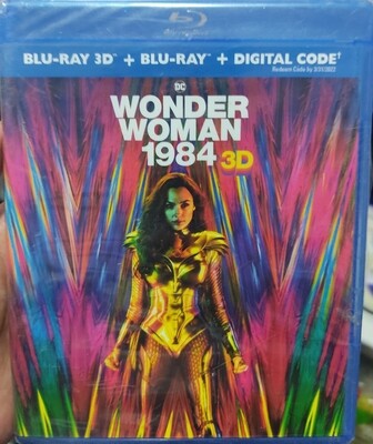 Wonder Woman 1984 3D Blu Ray Original Nuevo Sellado