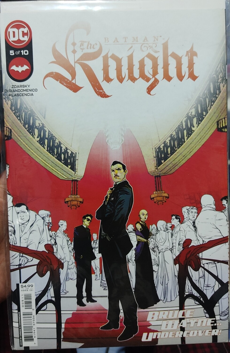 Batman The Knight Issue 5 DC Comics Ingles Bruce Wayne Undercover