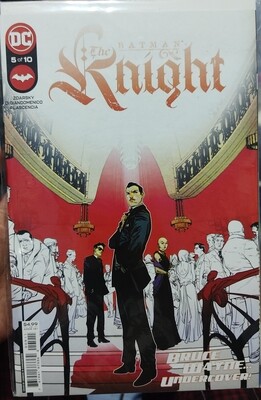 Batman The Knight Issue 5 DC Comics Ingles Bruce Wayne Undercover