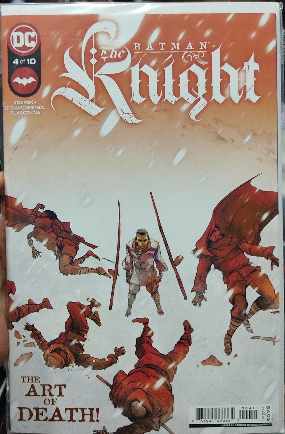 Batman The Knight Issue 4 DC Comics Ingles The Art of Death
