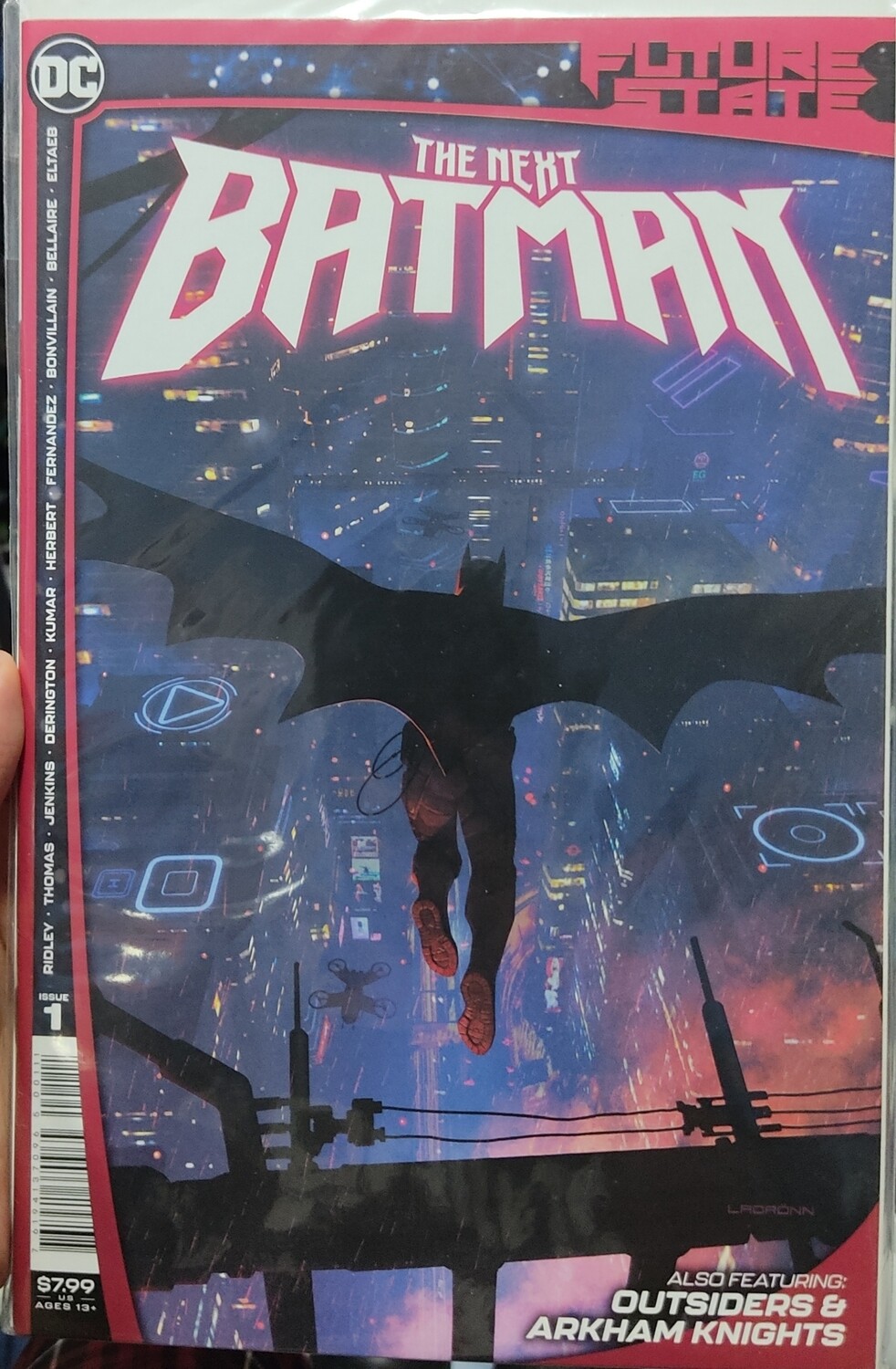 The Next Batman Issue 1 DC Comics Ingles