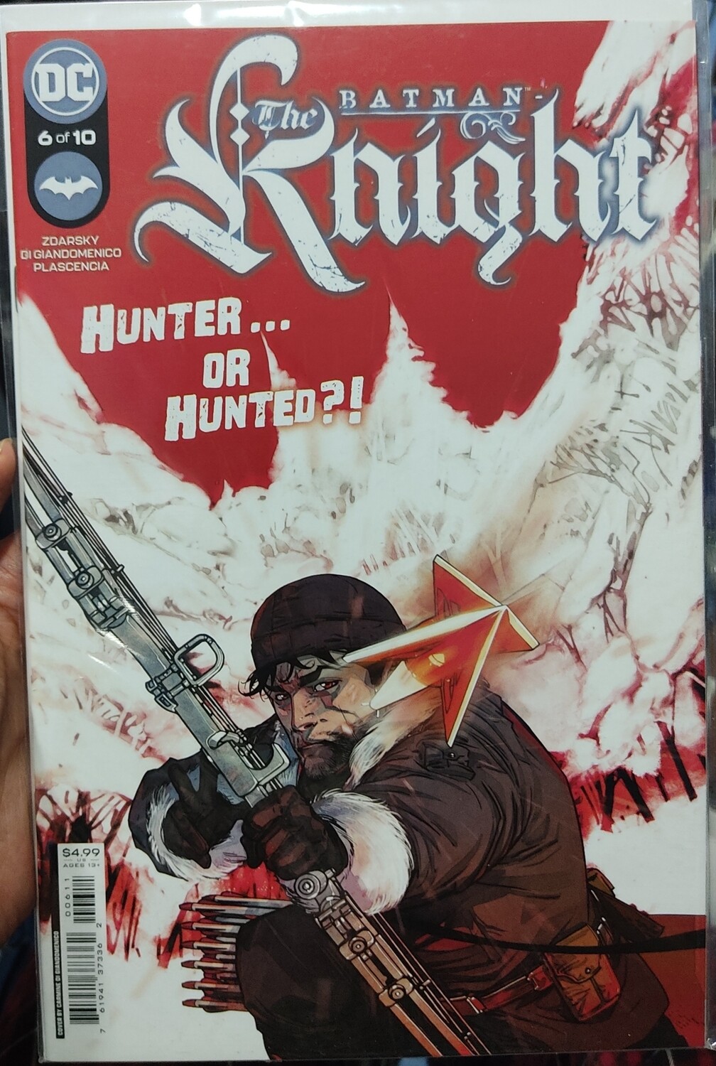 Batman The Knight Issue 6 DC Comics Ingles Hunter or Hunted