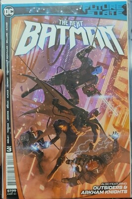 The Next Batman Issue 3 DC Comics Ingles