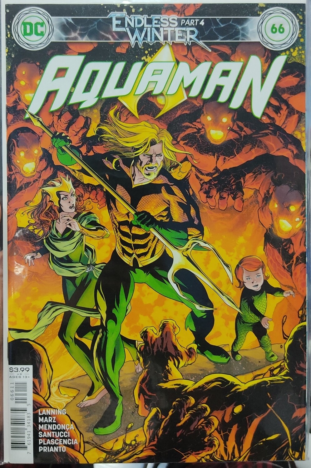 Aquaman Issue 66 DC Comics Ingles Endless Winter