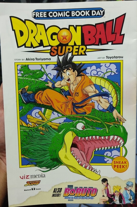 Dragon Ball Super Issue Free Comic Book Day