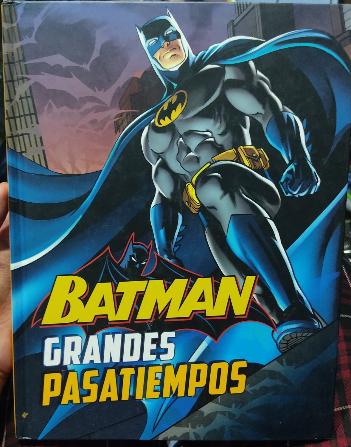 BAF1 Batman Grandes Pasatiempos Tapa Dura Libro