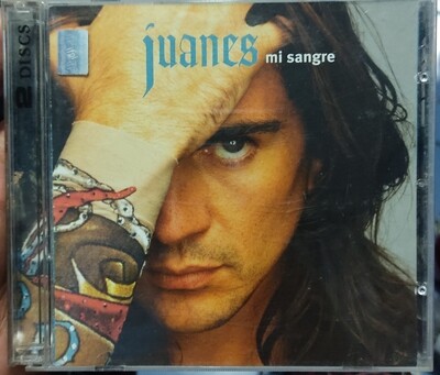 BA1 Juanes Mi Sangre CD Musica Original Usado Completo