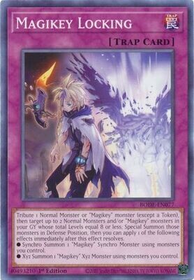 Magikey Locking - BODE-EN077 - Common 1st Edition Burst of Destiny 1st Edition Singles