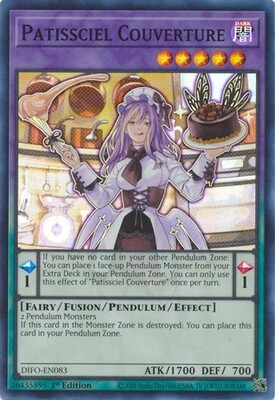 Patissciel Couverture - DIFO-EN083 - Super Rare 1st Edition
Dimension Force 1st Edition Singles
