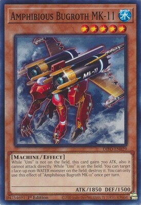 Amphibious Bugroth MK-11 - DIFO-EN029 - Common 1st Edition Dimension Force 1st Edition Singles