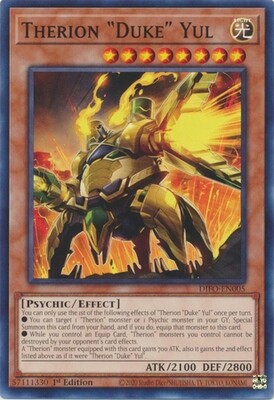 Therion &quot;Duke&quot; Yul - DIFO-EN005 - Common 1st Edition Dimension Force 1st Edition Singles (espanol)