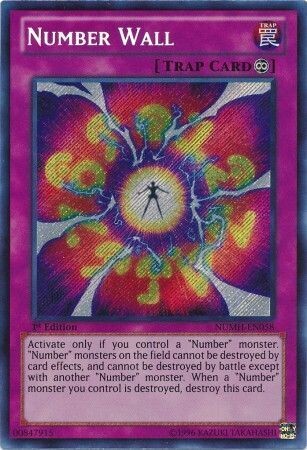 Number Wall - NUMH-EN058 - Secret Rare 1st Edition
Number Hunters 1st Edition Singles
